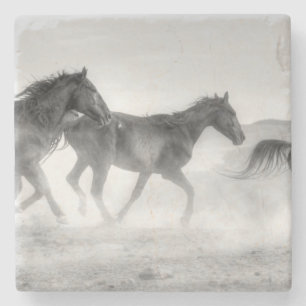 Dessous-de-verre En Pierre Course de mustang