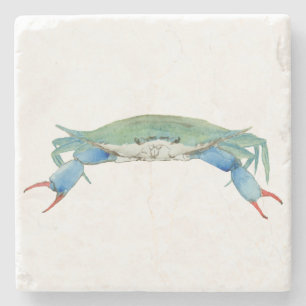 Dessous-de-verre En Pierre Crabe bleu