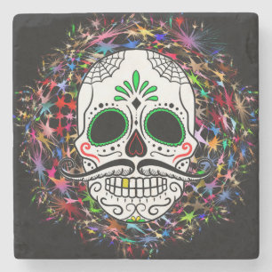 Dessous-de-verre En Pierre Crâne20170396