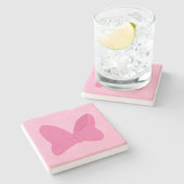 Dessous-de-verre En Pierre Cravate Stone Coaster (Côté)