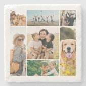 Dessous-de-verre En Pierre Create Your Own 7 Photo Collage (Devant)