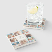 Dessous-de-verre En Pierre Créez votre propre collection de photos 8 Ajouter  (Côté)