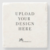 Dessous-de-verre En Pierre Créez votre propre design (Devant)