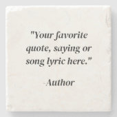 Dessous-de-verre En Pierre Créez votre propre devis (Devant)