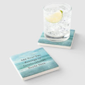 Dessous-de-verre En Pierre Créez votre propre devis inspirant motivationnel (Côté)