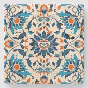 Dessous-de-verre En Pierre Créez votre propre Méditerranéen Bleu Céleste Oran