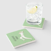 Dessous-de-verre En Pierre Cricket (Côté)