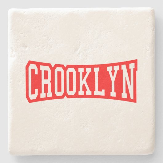 DESSOUS-DE-VERRE EN PIERRE CROOKLYN, NYC (Devant)