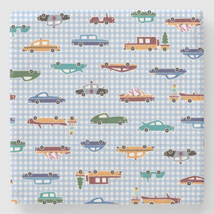 Dessous-de-verre En Pierre Croquis De Voiture Cute : Simple Et Simple