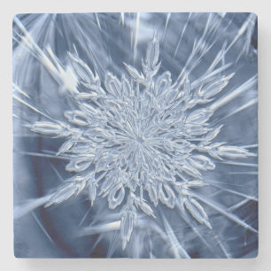Dessous-de-verre En Pierre Crystal de Snowflake