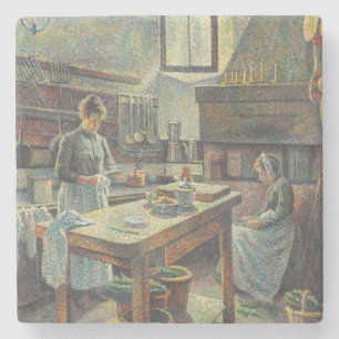 Dessous-de-verre En Pierre Cuisine Française Vintage
