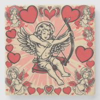 Cupidon vintage d'amour