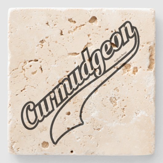 Dessous-de-verre En Pierre Curmudgeon (Devant)