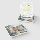 Dessous-de-verre En Pierre Custom Photo  (Côté)