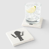 Dessous-de-verre En Pierre Cute Baker (Côté)