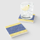 Dessous-de-verre En Pierre D Delta Aquarelle Signal marin (Côté)