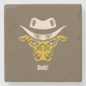 Dessous-de-verre En Pierre Dah ! (Devant)