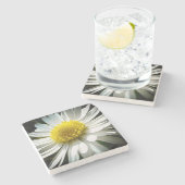 Dessous-de-verre En Pierre Daisy (Côté)