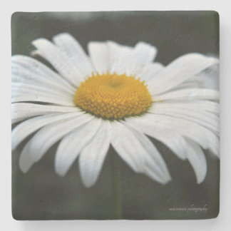 Dessous-de-verre En Pierre Daisy - Face vers le haut