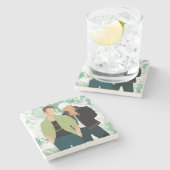 Dessous-de-verre En Pierre Damaged Like Us - AC (Côté)