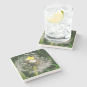 Dessous-de-verre En Pierre Dandelion mignon (Côté)