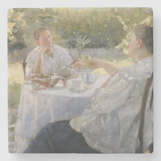 Dessous-de-verre En Pierre Dans le jardin, 1911 (Devant)