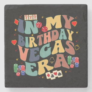 Dessous-de-verre En Pierre Dans Mon Anniversaire Vegas Era Vacances Party Voy