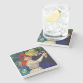 Dessous-de-verre En Pierre Danse à Bougival Pierre Renoir (Côté)