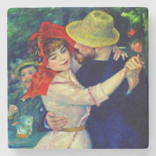 Dessous-de-verre En Pierre Danse à Bougival Pierre Renoir