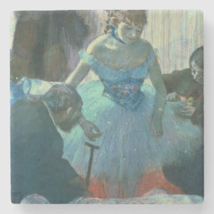 Dessous-de-verre En Pierre Danseur d'Edgar Degas dans son vestiaire