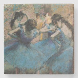 Dessous-de-verre En Pierre Danseurs d'Edgar Degas   dans le bleu, 1890