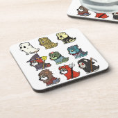 Dessous de verre en Pierre de Chien de Boxe| Desso (Côté gauche)