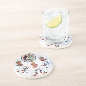 Dessous de verre en pierre de l'équipage principal (Côté)