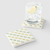 Dessous-de-verre En Pierre De mignons petits lézards (Côté)