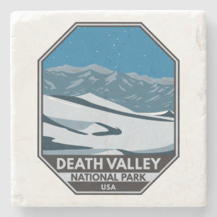 Dessous-de-verre En Pierre Death Valley National Park Night Sky Vintage
