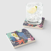 Dessous-de-verre En Pierre Décor magnifique (Côté)