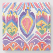 Dessous-de-verre En Pierre décoration traditionnelle roumaine (Devant)