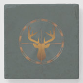 Dessous-de-verre En Pierre Deer Hunter (Devant)