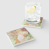 Dessous-de-verre En Pierre Déesse du printemps (Côté)