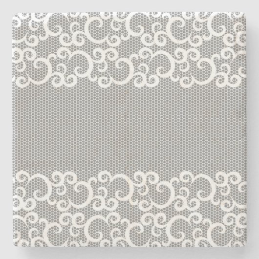 Dessous-de-verre En Pierre Dentelle 1 (Devant)