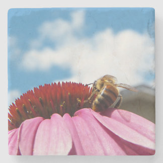 Dessous-de-verre En Pierre Derrière l'abeille