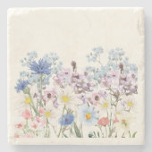 Dessous-de-verre En Pierre Desi Floral (Devant)