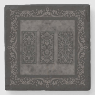 Dessous-de-verre En Pierre Design d'antan