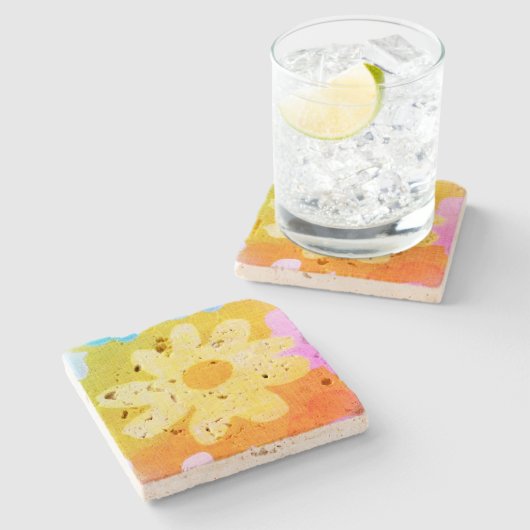 Dessous-de-verre En Pierre Design en Dessous de verre de pierre (Côté)