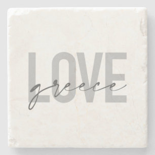 Dessous-de-verre En Pierre Design moderne, simple, urbain, cool de Love Greec