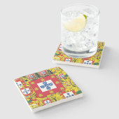Dessous-de-verre En Pierre Design portugais (Côté)