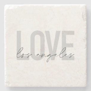 Dessous-de-verre En Pierre Design urbain, simple et moderne de Love Los Angel