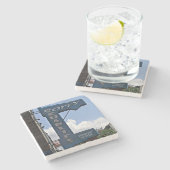 Dessous-de-verre En Pierre Désolé Charlie's Oyster Bar, Savannah Ga. Dessous- (Côté)