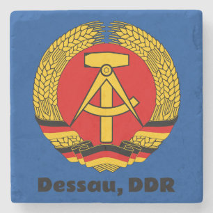 Dessous-de-verre En Pierre Dessau, DDR, Dessau, Allemagne (Ossi est-allemand)