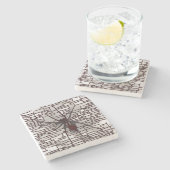 Dessous-de-verre En Pierre Dessous de verre araignée (Côté)